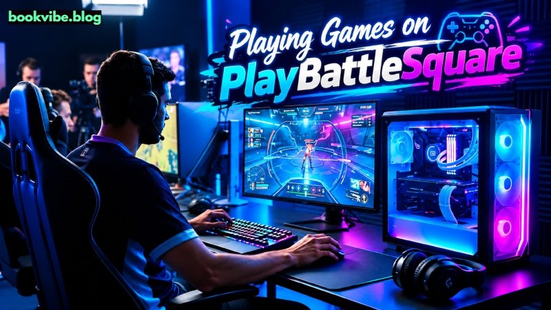 Playing Games on PlayBattleSquare